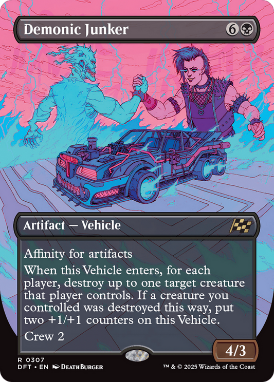 Demonic Junker  (Borderless)(DFT-307) - Aetherdrift