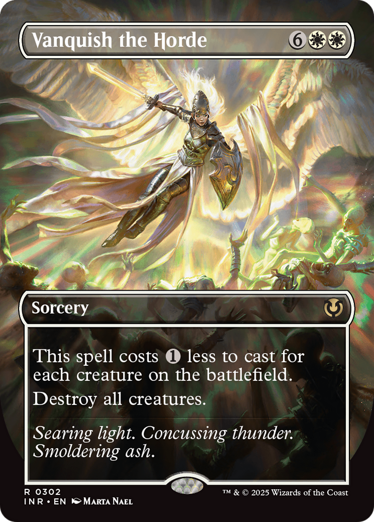 Vanquish the Horde (Borderless)  (Borderless)(INR-302) - Innistrad Remastered Foil