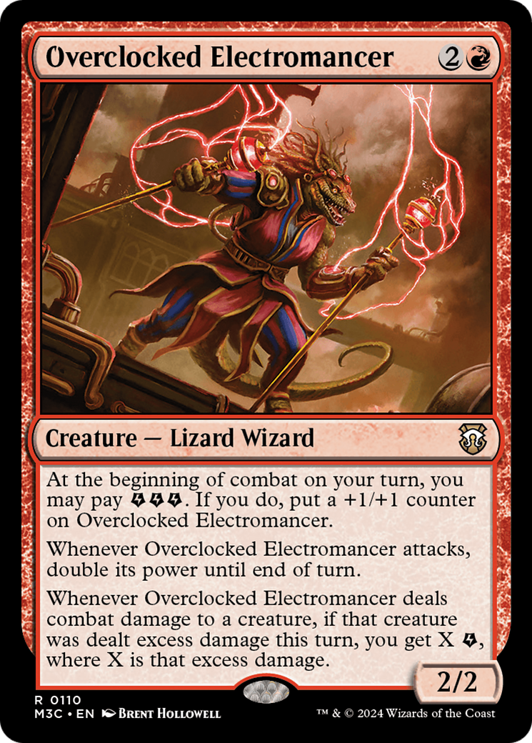 Overclocked Electromancer (M3C-110) - Modern Horizons 3 Commander