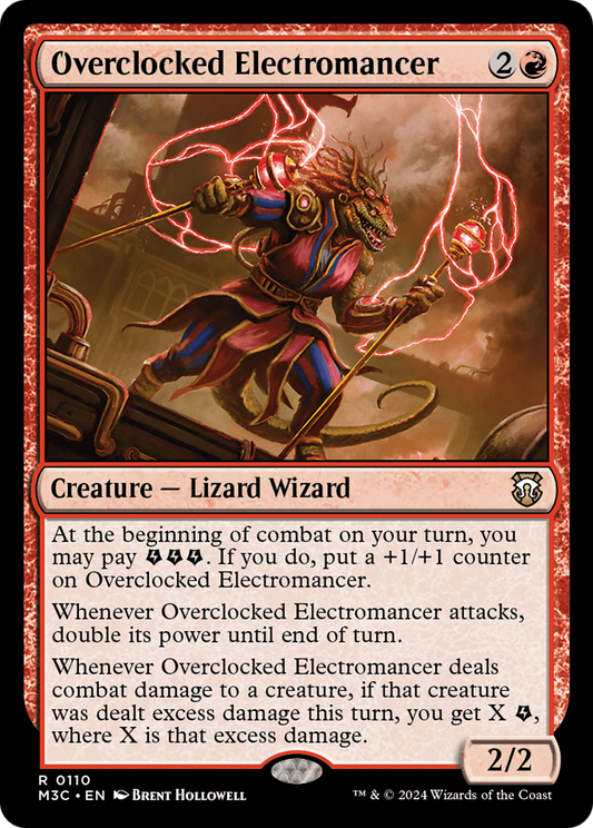 Overclocked Electromancer (M3C-110) - Modern Horizons 3 Commander