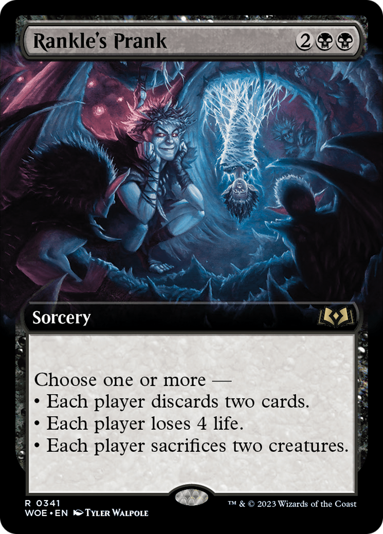 Rankle's Prank (WOE-341) - Wilds of Eldraine: (Extended Art) Foil