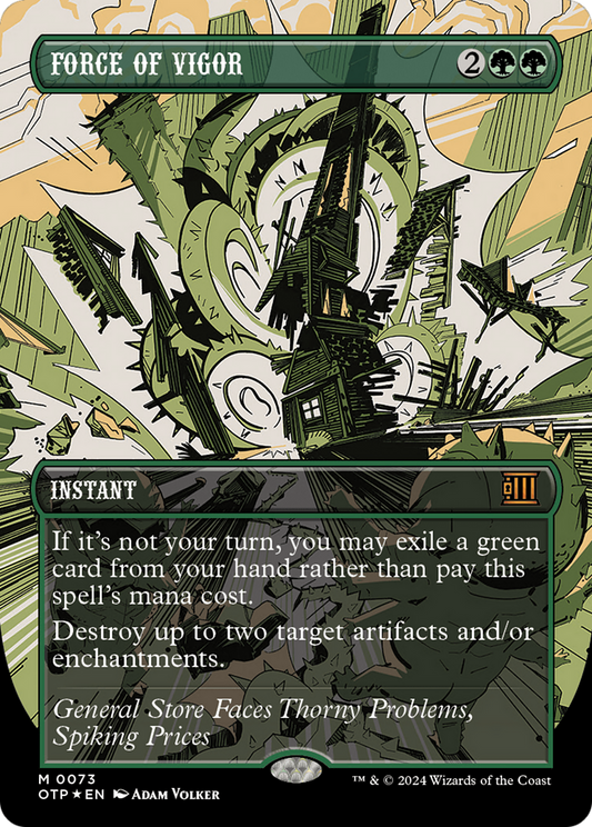 Force of Vigor (OTP-073) - Breaking News (Borderless) Foil