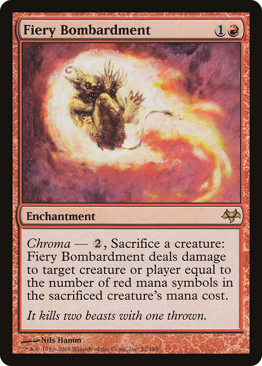 Fiery Bombardment (EVE-052) - Eventide