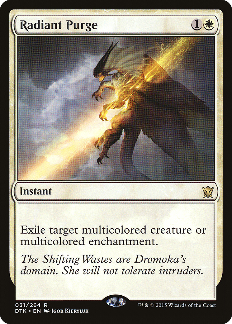 Radiant Purge (DTK-031) - Dragons of Tarkir Foil