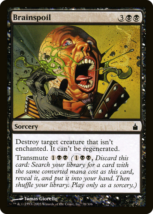 Brainspoil (RAV-078) - Ravnica: City of Guilds Foil