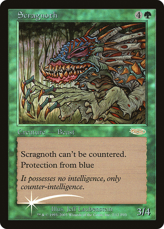 Scragnoth (F03-007) - Friday Night Magic 2003 Foil