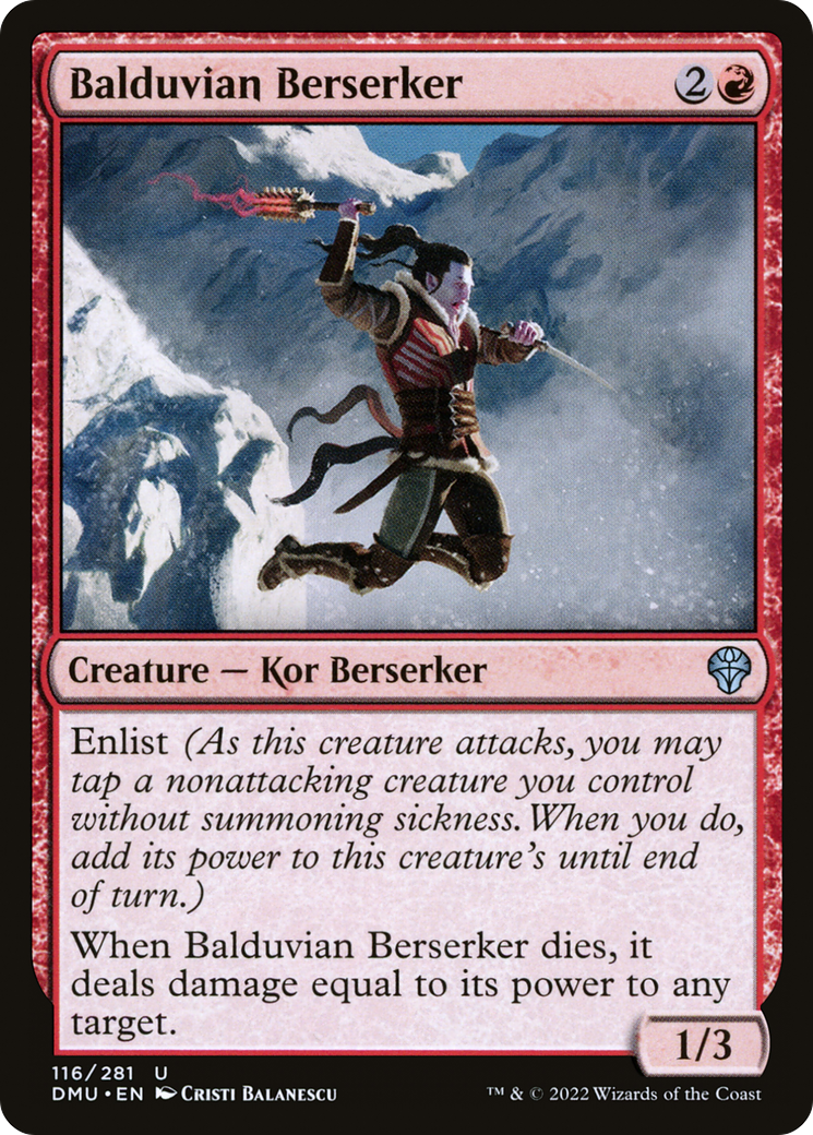 Balduvian Berserker (DMU-116) - Dominaria United