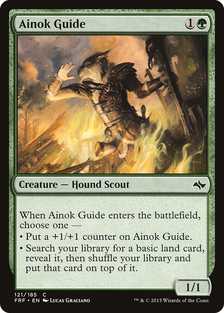 Ainok Guide (FRF-121) - Fate Reforged Foil