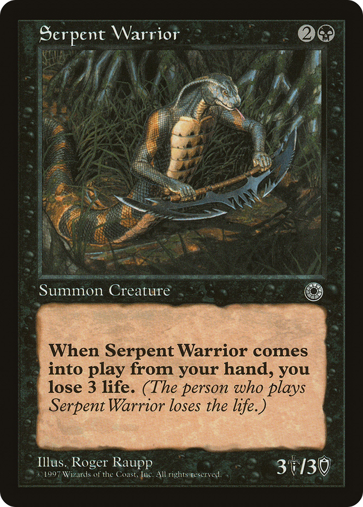 Serpent Warrior (POR-109) - Portal