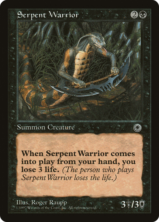 Serpent Warrior (POR-109) - Portal