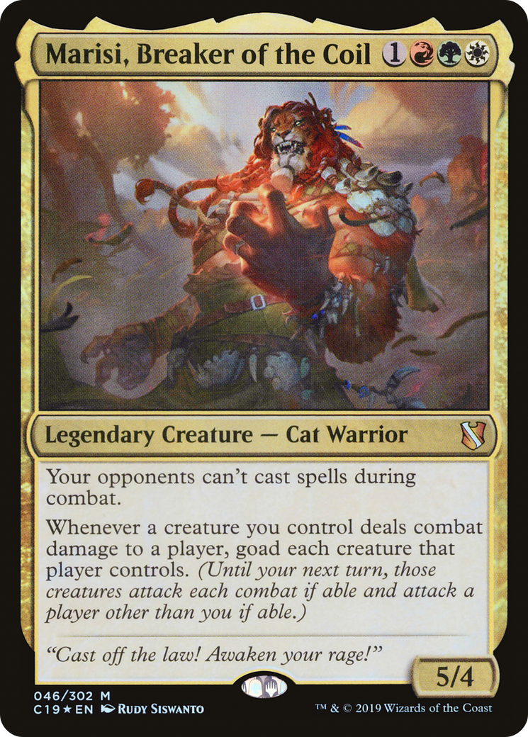 Marisi, Breaker of the Coil (C19-046) - Commander 2019 Foil