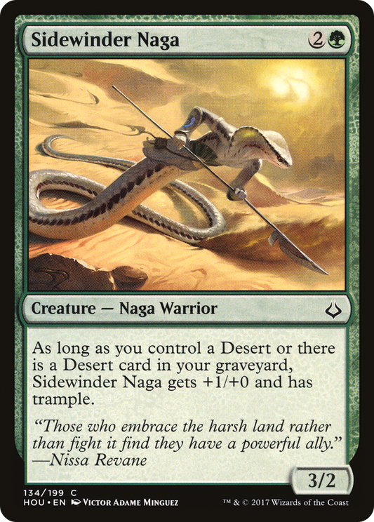 Sidewinder Naga (HOU-134) - Hour of Devastation Foil