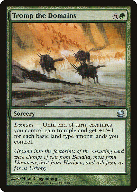 Tromp the Domains (MMA-171) - Modern Masters Foil