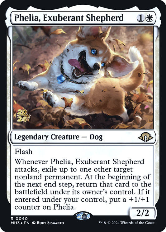 Phelia, Exuberant Shepherd (PMH3-40S) - Modern Horizons 3 Promos Foil