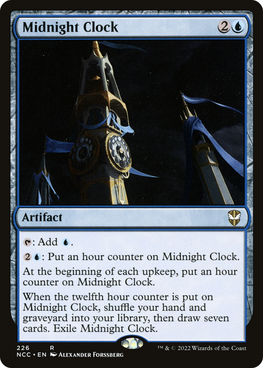 Midnight Clock (NCC-226) - New Capenna Commander