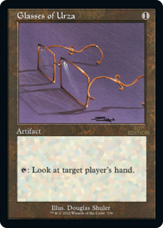 Glasses of Urza (30A-538) - 30th Anniversary Edition