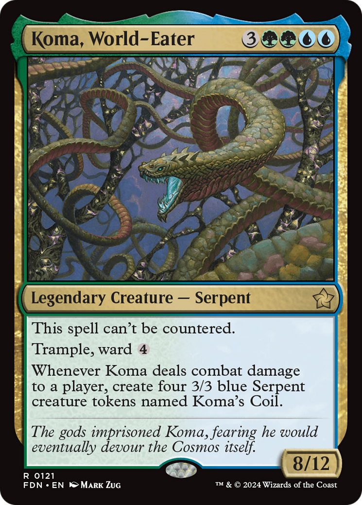 Koma, World-Eater (FDN-121) - Foundations