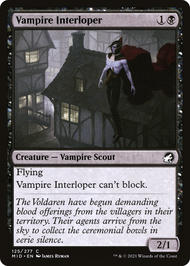 Vampire Interloper (MID-125) - Innistrad: Midnight Hunt