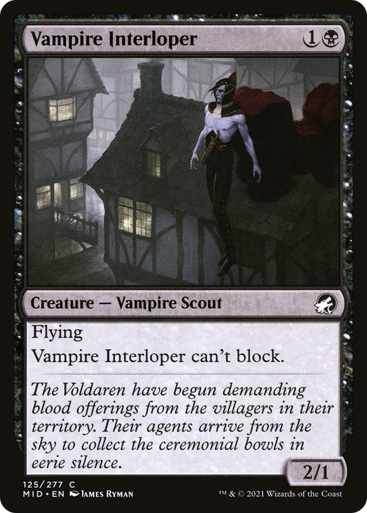 Vampire Interloper (MID-125) - Innistrad: Midnight Hunt