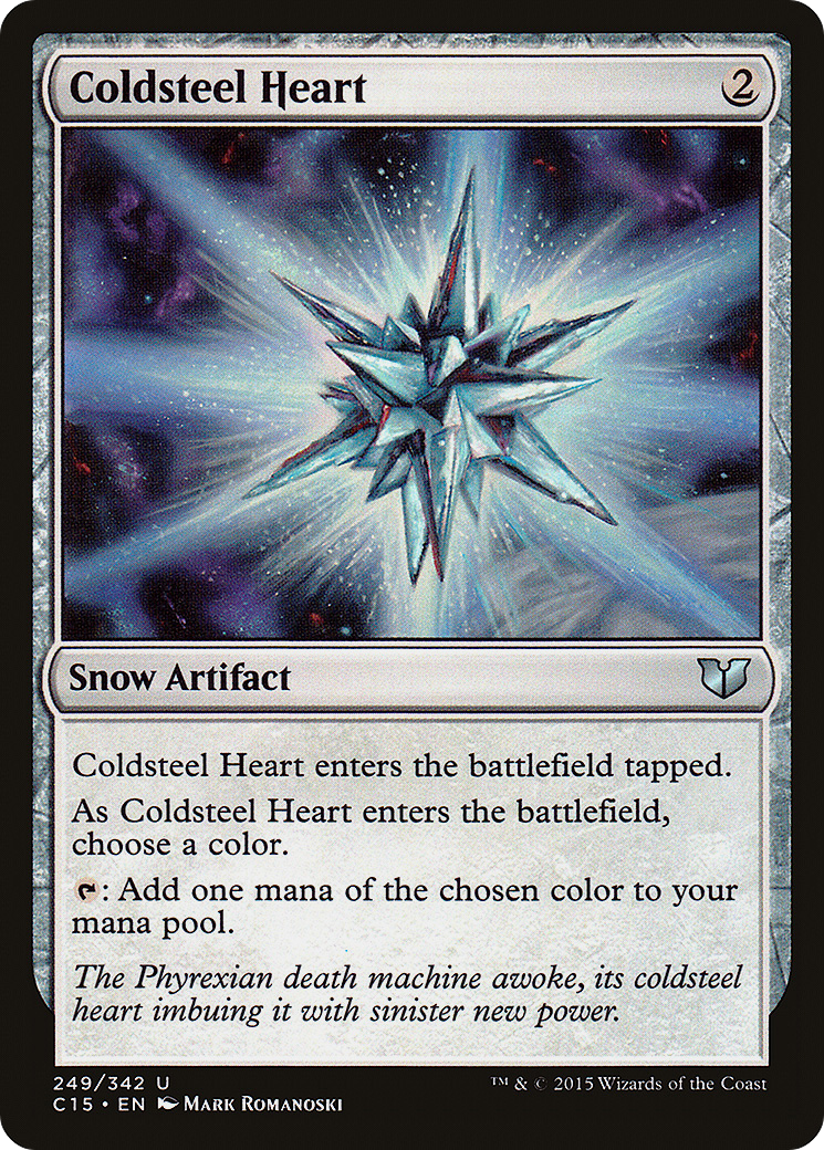 Coldsteel Heart (C15-249) - Commander 2015