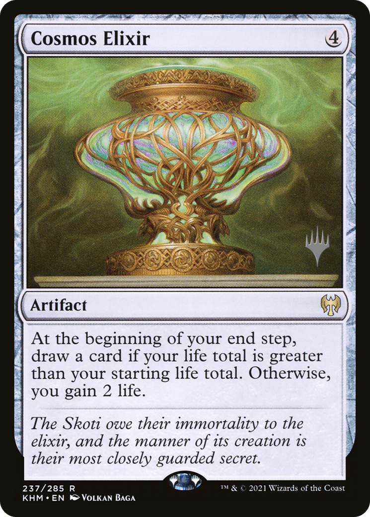 Cosmos Elixir (PPKHM-237P) - Kaldheim Promos (Promo Pack)