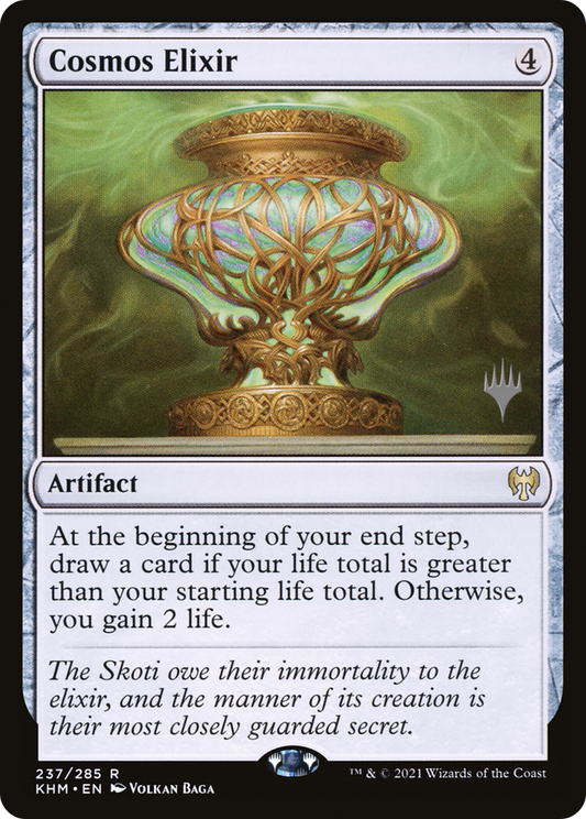 Cosmos Elixir (PPKHM-237P) - Kaldheim Promos (Promo Pack) Foil