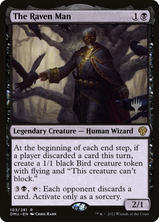 The Raven Man (PDMU-103P) - Dominaria United Promos Foil