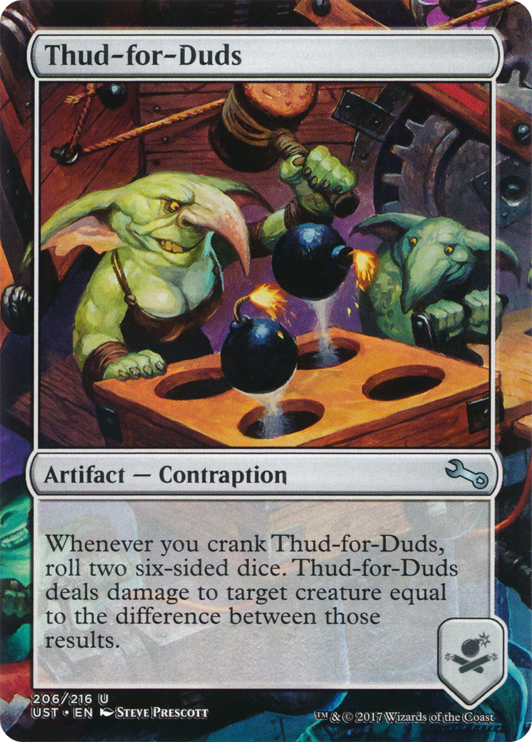 Thud-for-Duds  (Borderless)(UST-206) - Unstable