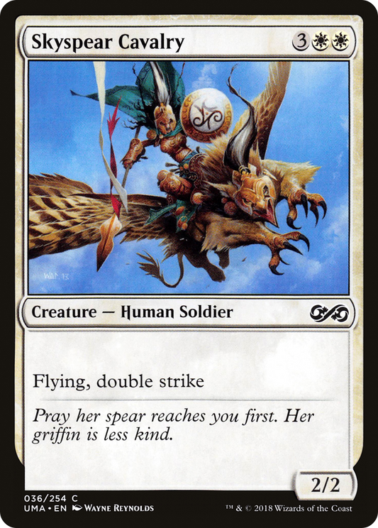 Skyspear Cavalry (UMA-036) - Ultimate Masters Foil