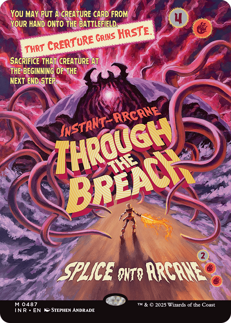 Through the Breach  (Borderless)(INR-487) - Innistrad Remastered: (Showcase)