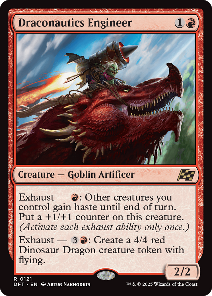 Draconautics Engineer  (DFT-121) - Aetherdrift