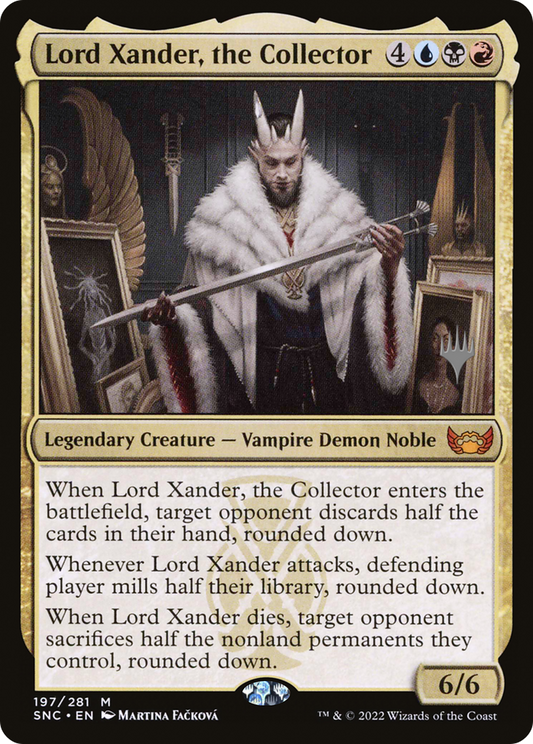 Lord Xander, the Collector (PSNC-197P) - Streets of New Capenna Promos