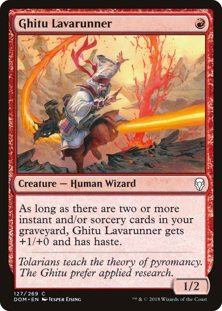 Ghitu Lavarunner (DOM-127) - Dominaria