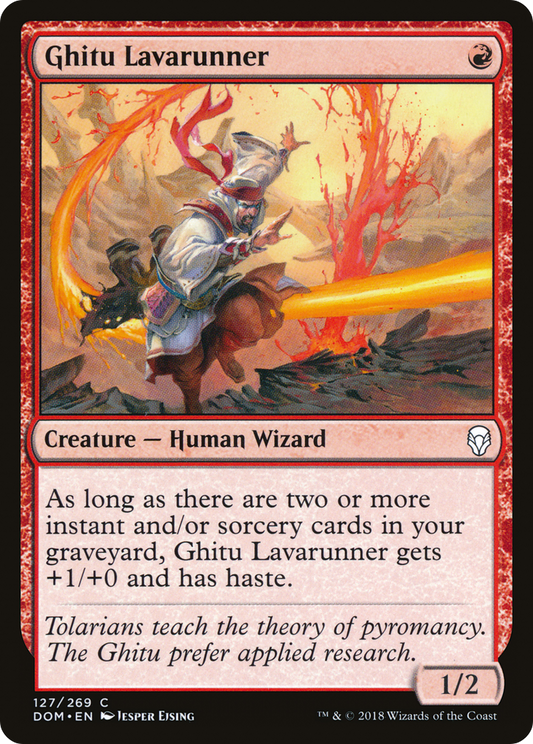 Ghitu Lavarunner (DOM-127) - Dominaria