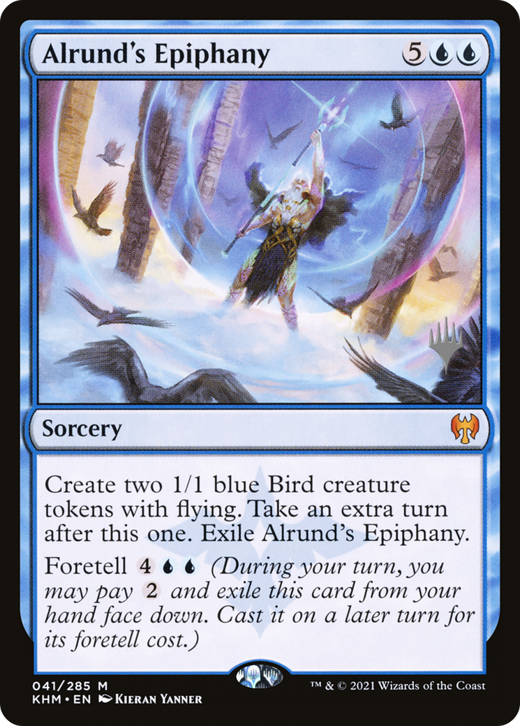 Alrund's Epiphany  (PPKHM-41P) - Kaldheim Promos (Promo Pack) Foil