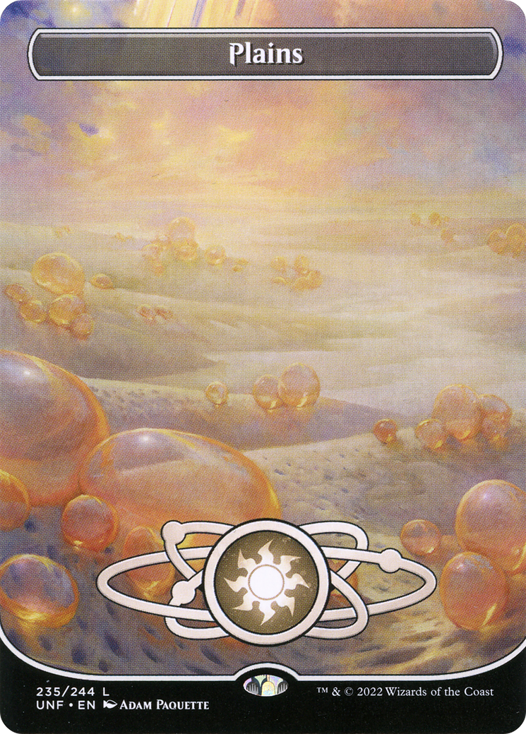 Plains  (Borderless)(UNF-235) - Unfinity Foil