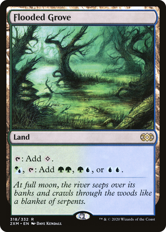 Flooded Grove (2XM-318) - Double Masters Foil