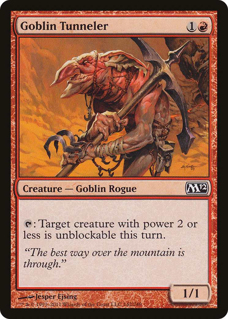 Goblin Tunneler (M12-142) - Magic 2012