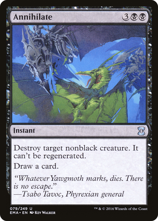 Annihilate (EMA-079) - Eternal Masters Foil