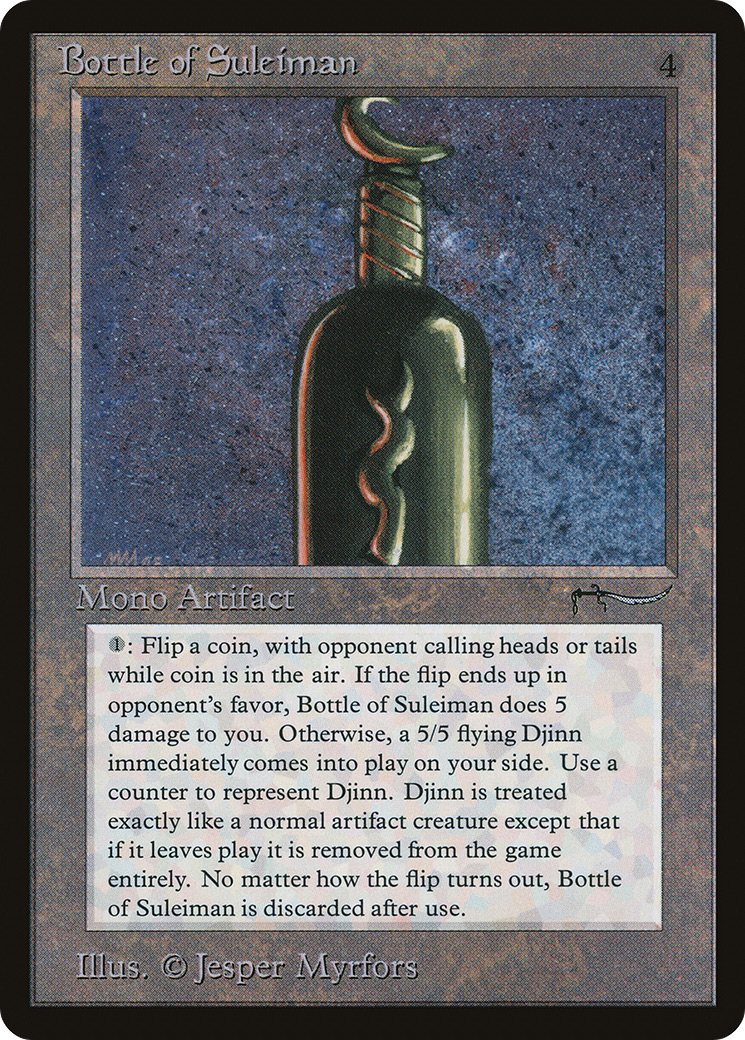 Bottle of Suleiman (ARN-058) - Arabian Nights