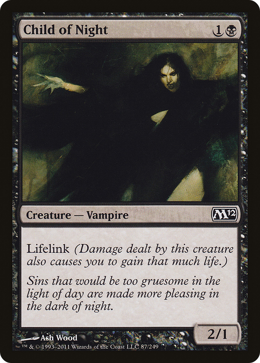 Child of Night (M12-087) - Magic 2012 Foil