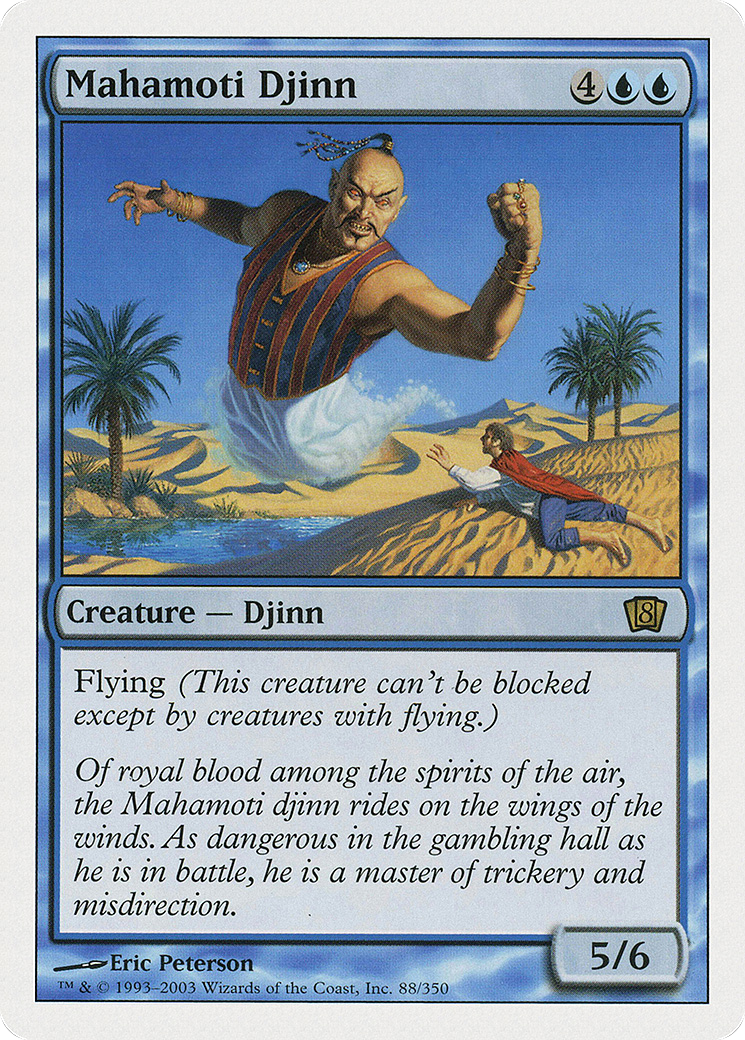 Mahamoti Djinn (8ED-088) - Eighth Edition