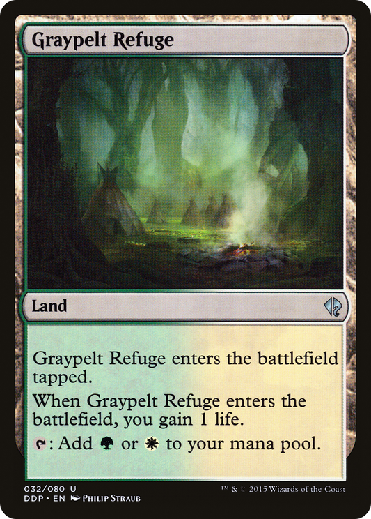 Graypelt Refuge (DDP-032) - Duel Decks: Zendikar vs. Eldrazi