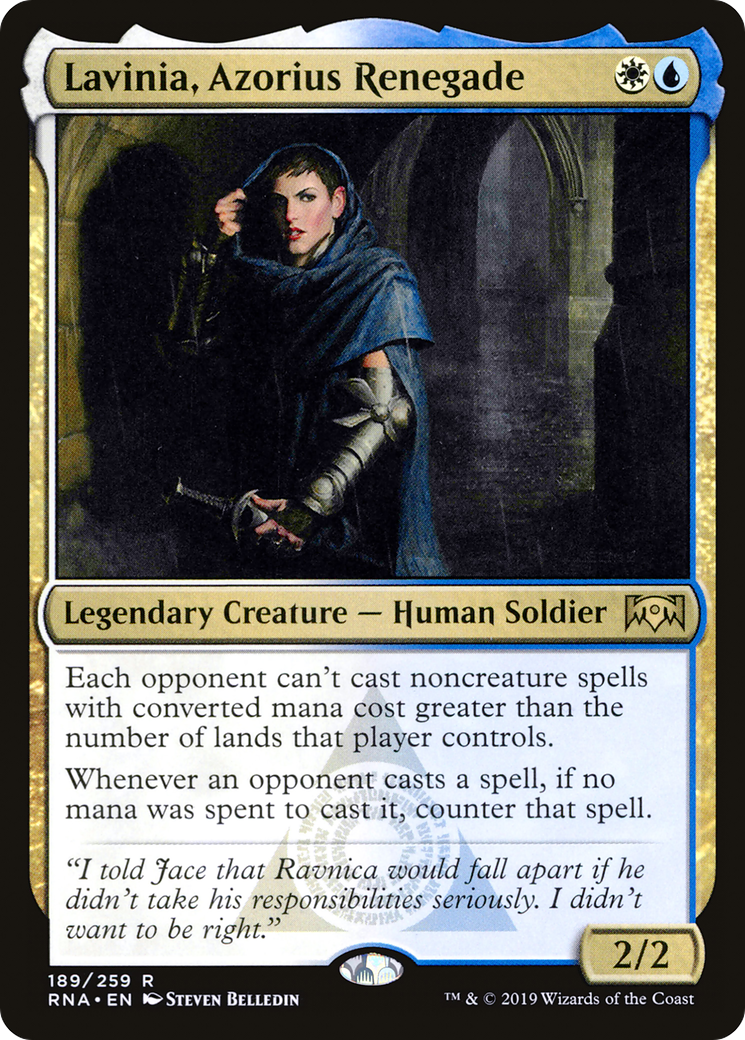 Lavinia, Azorius Renegade (RNA-189) - Ravnica Allegiance