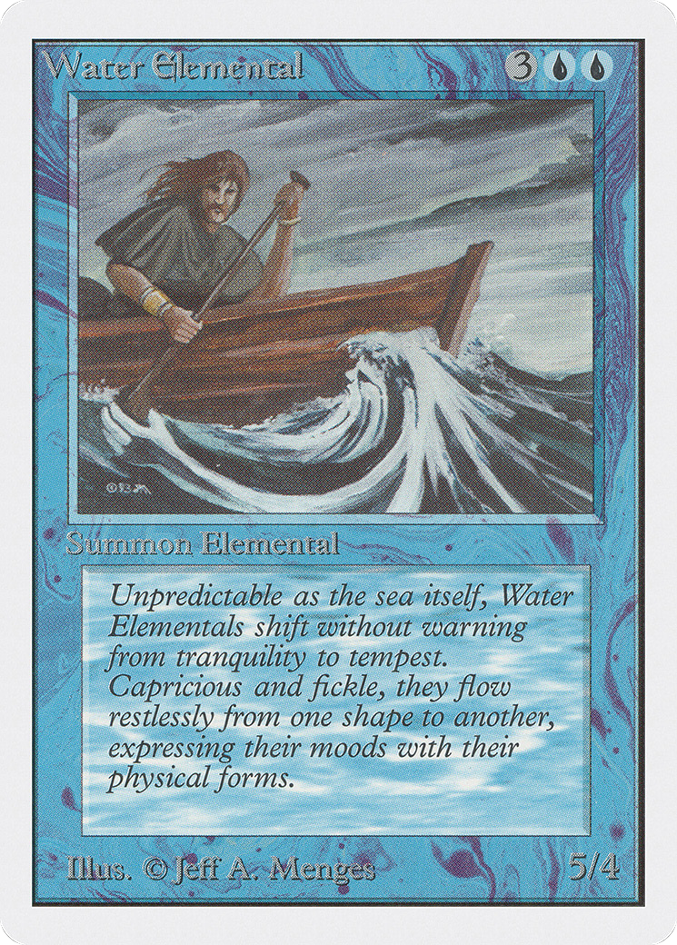 Water Elemental (2ED-092) - Unlimited Edition