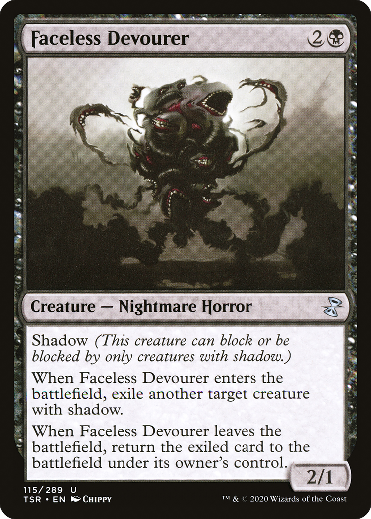 Faceless Devourer (TSR-115) - Time Spiral Remastered Foil