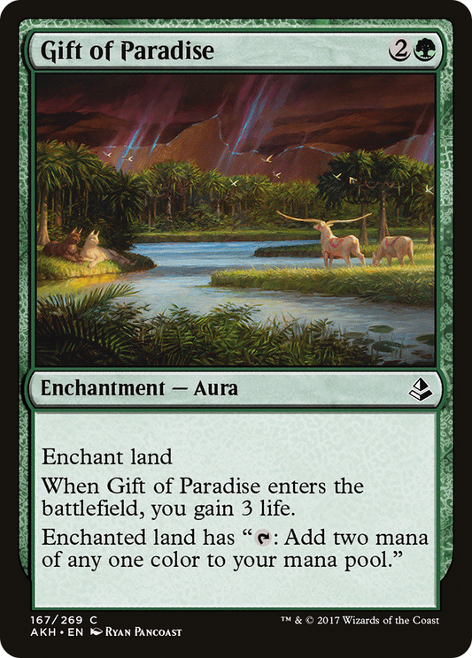 Gift of Paradise (AKH-167) - Amonkhet