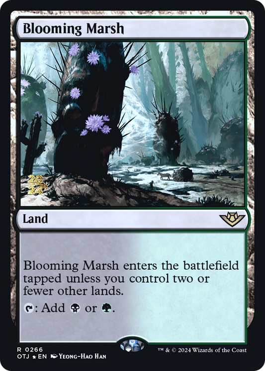 Blooming Marsh (PRE-266) - Outlaws of Thunder Junction Promos (Prerelease) Foil