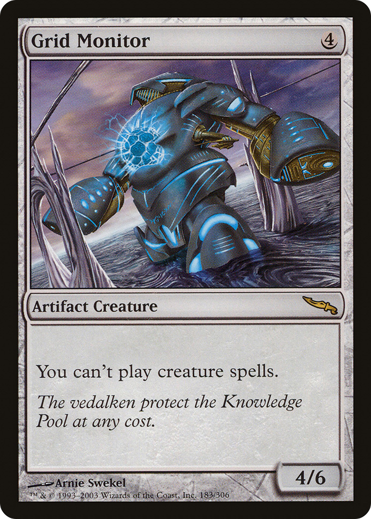 Grid Monitor (MRD-183) - Mirrodin