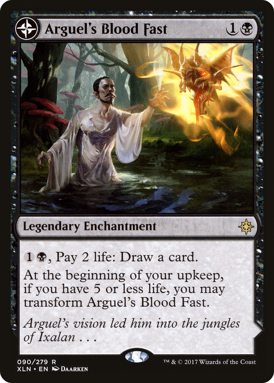 Arguel's Blood Fast // Temple of Aclazotz (XLN-090) - Ixalan: (compasslanddfc)